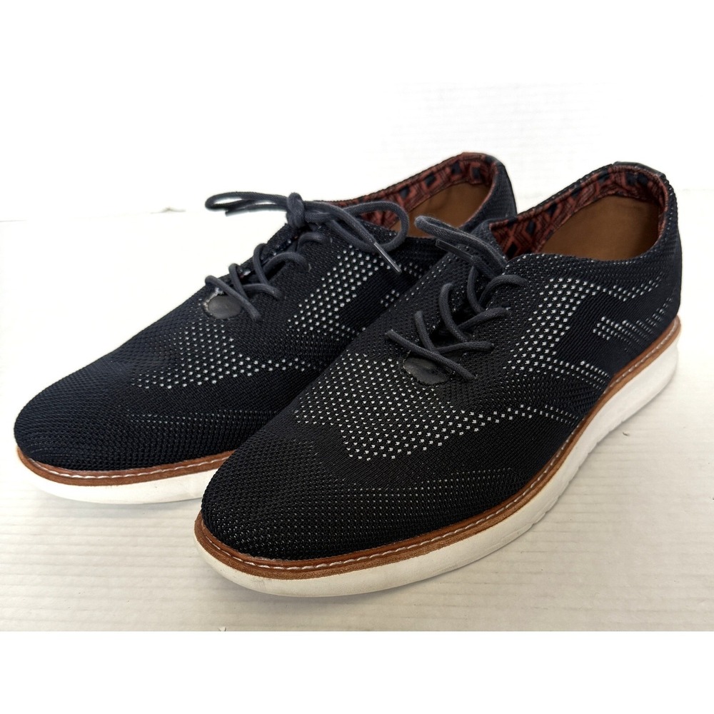 BEN‎ SHERMAN - Men's Blue Wingtip Lace Up Dress Casual Loafers Shoes - Size 11